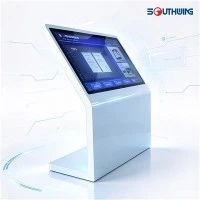 Horizontal Touch Screen Kiosk Display