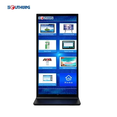 Full-Screen Touchscreen Floor-Standing Digital Signage Display